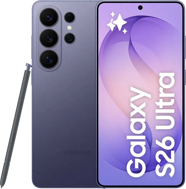 گوشی سامسونگ مدل  galaxy s26 ultra RAM 12 حافظه 256گیگ ریجستر شده اکبند